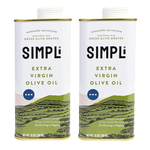 SIMPLi 100% Greek Extra Virgin Olive Oil, Olive Oil Extra Virgin Cold