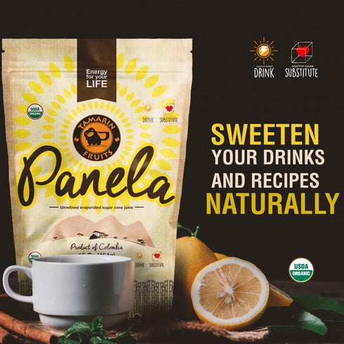Tamarin Fruits 1 (1 Panela - Unrefined Evaporated Sugar Cane, pound pound)