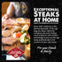 Pack 3, 12-18 lbs, 28-45 UMAi Dry Aging Bag for Steaks, of Dry Age Bags for Meat, Ribeye & Striploin Steak up to Home