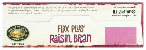 14 Natures Path, Cereal Flax Plus Raisin Bran Organic, Ounce