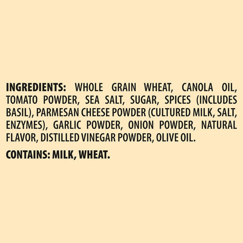 6-7.1 oz Triscuit Thin Crisps Tomato Basil Pizza Whole Grain Wheat Crackers, Lunch Snacks, Bulk Snack Crackers, Boxes