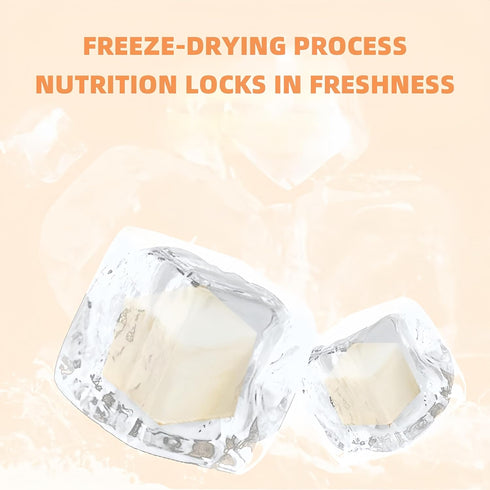 LWWTYKSPL 6oz 170g Freeze Dried Tofu Low Sugar, Natural Snack, Keto Friendly, Gluten Free Delicious Tofu