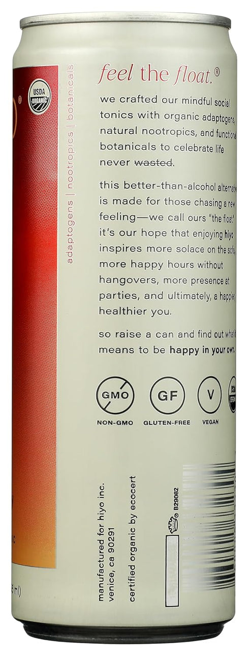 Countional 12 Oz Hiyo Organic Strawberry Guava Fun Seltzer, Fl