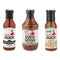 Red Duck Traditional 3-Sauce Sampler Set - Organic Original Ketchup, Smoked Applewood