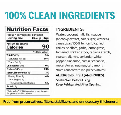 16 OZ Pack 3) Parami Thai Curry Sauce Size (Gluten Free, Dairy Free, Nut Free) (Massaman