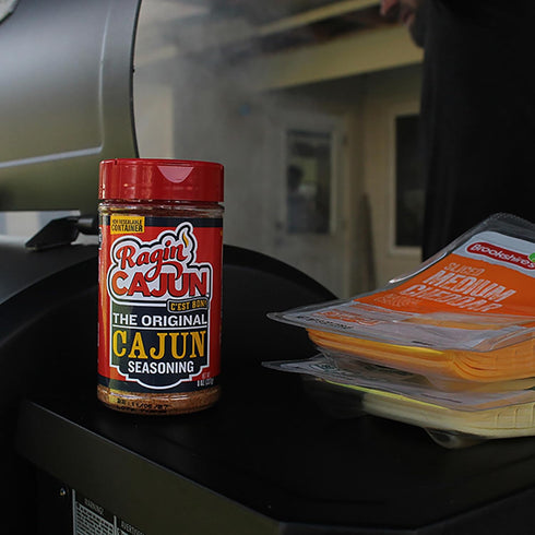 8 oz Pack 2, Ragin' Cajun Original Cajun Seasoning - Shaker, of Low Sodium, No MSG - Authentic Louisiana Spice