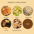Whitejianpeak 1.1Lb Dried Tofu Skin Knots, Bean Curd Knots, Chinese Soybean Curd Knots, No Additives