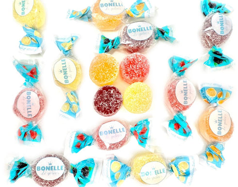 3 SweetGourmet Sugar-Free Italian Assorted Fruit Jellies | Individually Wrapped | Pounds