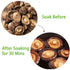 2-3CM (4Oz) VIGOROUS MOUNTAINS Dried Shiitake Mushrooms for Cooking, Dehydrated Mushrooms, Dry Fresh Vegan No