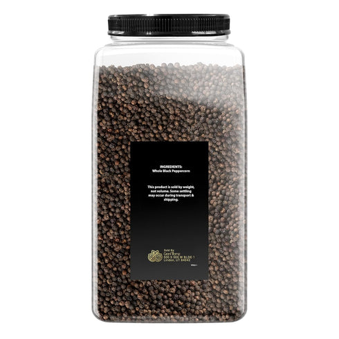 5 lb, GranAroma Whole Black Peppercorn, Pepper Grinder Refill, Versatile Spice