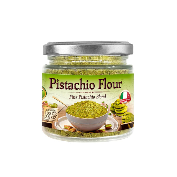 Sanniti Pistachio Flour, 3.5 oz Fine Pistachio Blend for Baking & Cooking