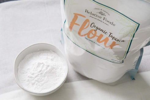 3lbs Organic Tapioca Flour - Natural Food Thickener for Soups, Sauces, & Pies - Non-GMO, Vegan, Allergan & Gluten Free