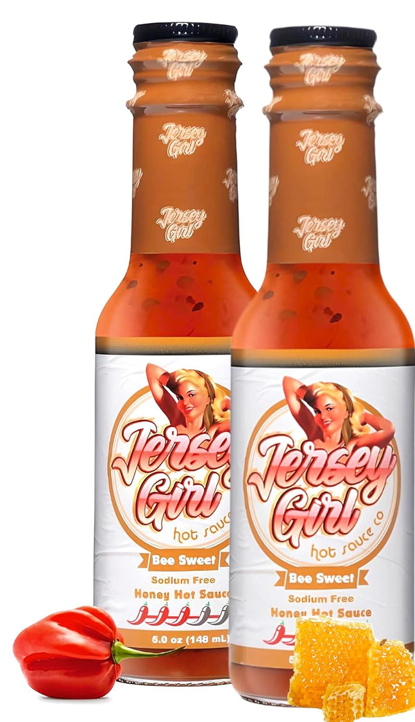 Jersey Girl (Bee Sweet Honey Hot Sauce) Scorpion & Ghost Pepper /