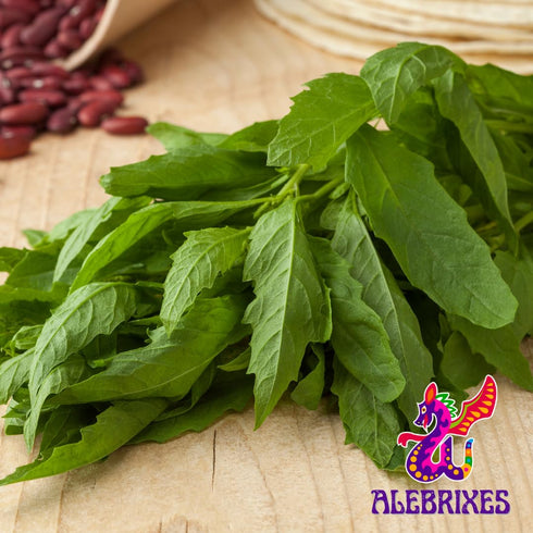 Alebrixes - Epazote 4 oz (113 G) | Dried Epazote Leaves - Hoja de Epazote Aromatica | 100% natural - Resealable bag | Imported from Mexico