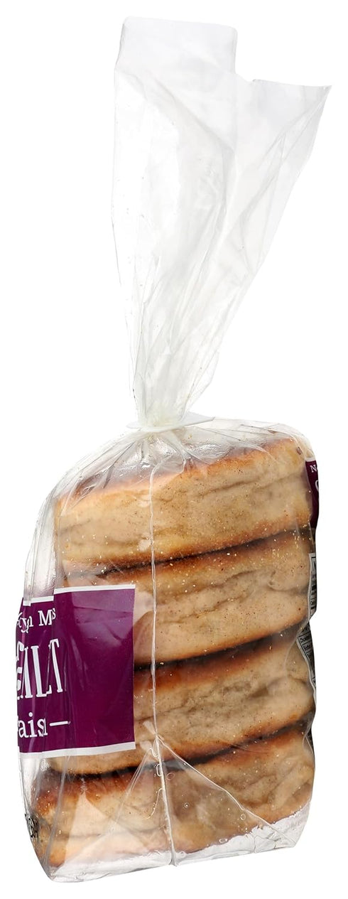 4 Count, 12 OZ STONE & SKILLET Cinnamon Raisin English Muffins