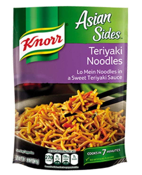 Knorr Asian Sides: Teriyaki Noodles (Pack of 3) 4.6 oz Bags