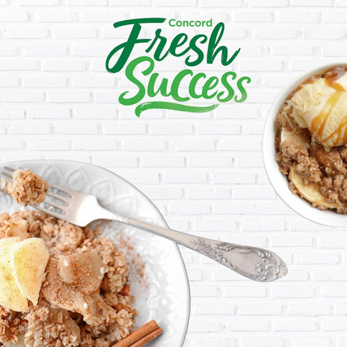 Concord Foods Apple Crisp Mix, Easy to Make Dessert with Delicious Ingredients, 8.5 oz Pack of 1