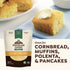 5 lb Organic Yellow Cornmeal Fine Grind - Non-GMO, Gluten-Free, Sugar-Free, Farmed From Regenerative Soil, Vegan, Grown
