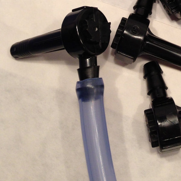 3 Maple Sap Ecolo Spouts with 2 ft. Blue Drop Lines, Spile, Tap, Syrup