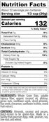 24oz MyCerealMix Sugar Free Granola Cinnamon Pecan Keto Diabetic Friendly Cereal, High Fiber, Gluten Free, Plant-Based