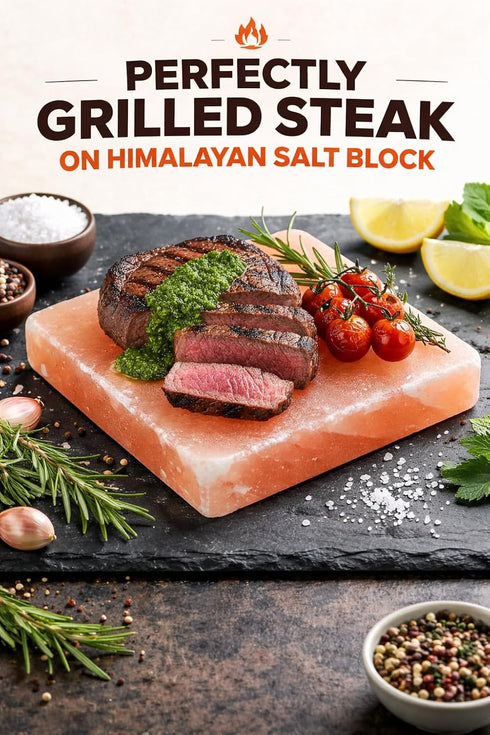 Generic 8" 8" 1" Salt Block X X Himalayan Pink Salt Stone Natural Salt Rock, BBQ Cooking Gifts for Cooks, Men, Women
