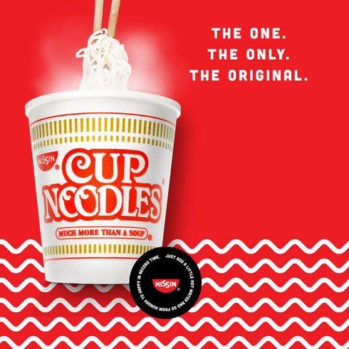 2.68 (Pack 6) Nissin Cup Noodles Ramen Noodle Soup, Seafood, Ounce