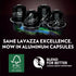 10 Count (Pack 6) Lavazza Lavazza Ristretto Noble Dark Roast Coffee Capsules Compatible with Nespresso Original