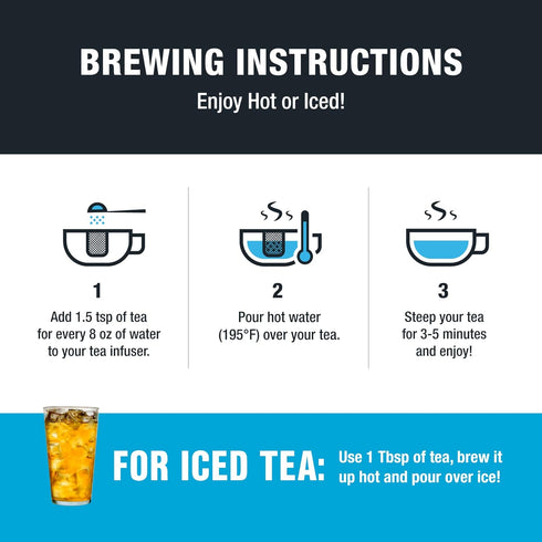 200 16oz Tiesta Tea - Passion Berry Jolt, Loose Leaf, Raspberry Passion Fruit Black Tea, Premium Blend, Caffeinated