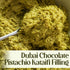2.2 lb (1kg) Ceres Gourmet Dubai Chocolate Bar Mixture Pistachio Filling for Dubai Chocolate & Kataifi Desserts |