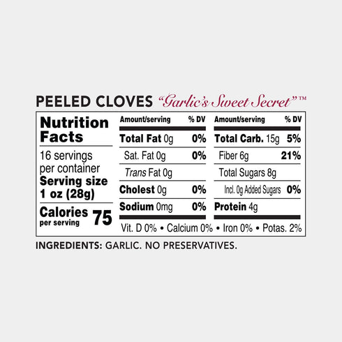 Black Garlic North America (1 lbs) Peeled Black Garlic Kosher Certified by