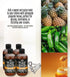 GROVE 4x 12 OZ Set Set (5 Peace River Honey Honey Pineapple Jalapeno Bundle with Measuring Spoon Sweet and Spicy Blend