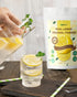 7.06 Oz ORGFUN Original Lemon Powder, Freeze Dried Lemon Juice Powder, Great for Beverages, Smoothies, Baking