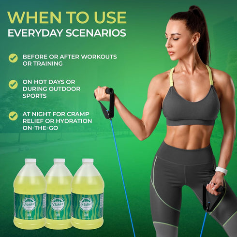64 Oz OMG Pickles Dill Pickle Juice for Leg Cramps Natural Pickle Juice Sports Drink for Cramp Relief & Hydration