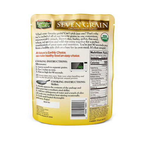 7 8.5 oz Natures Earthly Choice Grain Mwv Organic