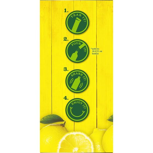 Country 60 Packs, 6 10 Packets Time Lemonade Naturally Flavored with other natural flavor On-The-Go Powdered Drink Mix
