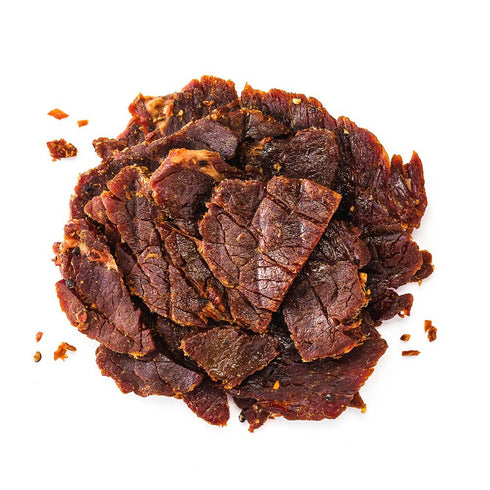 100% 14oz 10g Perky Jerky Original Grass Fed Beef Jerky, - Antibiotic Free - Protein Per Serving - Low Fat