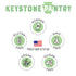 2 LB Keystone Pantry Sugar-Free Brown Sugar Substitute Bag Naturally Sweetened with Erythritol Zero Net Carbs Zero