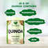 500g (1.1lb, 17oz) Danodia Foods Hulled Quinoa Grains, | Gluten Free, Non GMO Supergrain | Nutrient Rich Alternative