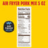 5 Oz, Pack 6 Louisiana Fish Fry Products Air Fry Pork Coating Mix