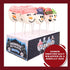 Gummy (Pack 12) Sweetzo Snowman Jelly Lollipops, Individually Wrapped Christmas Candy, Holiday Stocking Stuffers