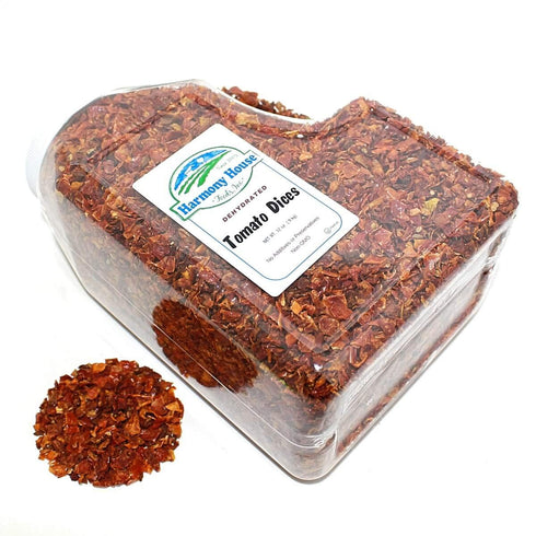(32 oz, Harmony House Foods, Dehydrated Tomatoes Gallon Size Jug)