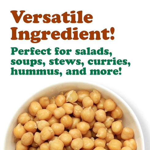 14 oz (Pack 1) Food to Live Organic Canned Chickpeas, of - Unsalted Non-GMO Garbanzo Beans. Vegan. USDA Certified