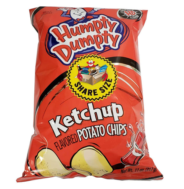 Humpty Dumpty Ketchup Potato Chips, 8 Ounce, 1 Count