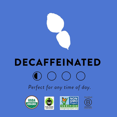(6 Pack) 96 Choice Organics - Organic Decaffeinated Earl Grey Tea - With Bergamot - Fair Trade - Compostable - Organic