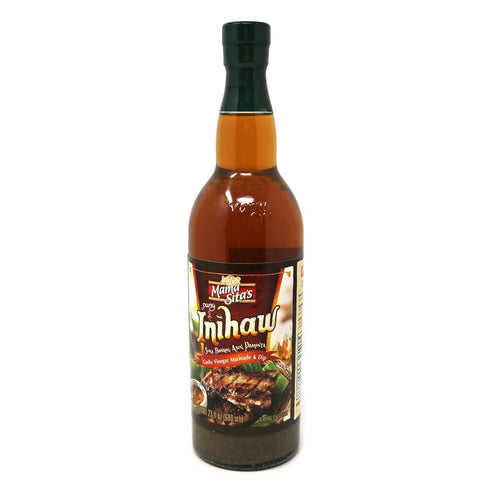 Mama Sita's Marinade and Dips (Pang Inihaw Garlic Vinegar 23 Fl Oz / Pack
