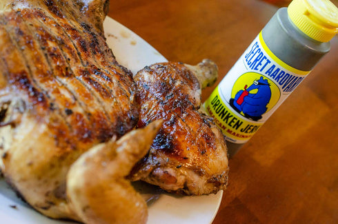 Secret Aardvark Drunken Jerk Hot Sauce, Jamaican Jerk Sauce & Marinade, 8 fl oz, 2 Pack