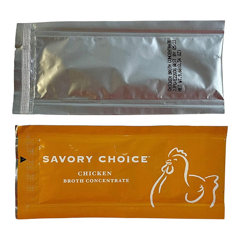 Pack (6), (6), (4) 16) Packets JMA Shop Savory Choice Variety - Chicken Beef Vegetable - (Total of Low Sodium, No