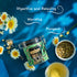 Organic German Chamomile & Ginger Herbal Tea - Loose Leaf Tea, 40 Servings, Calming and Digestive Caffeine Free