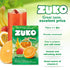 48 Packets Zuko Fruit Punch Powdered Drink Mix, No Added Sugar Needed, Ct Individual