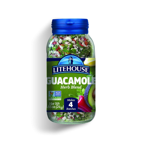 Litehouse Freeze Dried Guacamole Herb Blend, Gluten Free, Vegetarian, Great Guacamole Mix, 0.85 Ounce